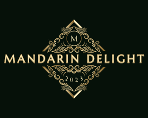 Luxury Ornamental Boutique logo design