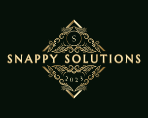 Luxury Ornamental Boutique logo design