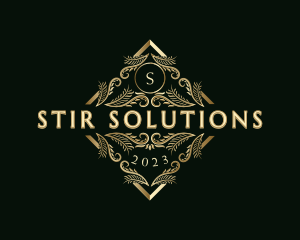 Luxury Ornamental Boutique logo design