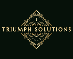 Luxury Ornamental Boutique logo design