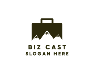 Travel Suitcase Mountain  logo