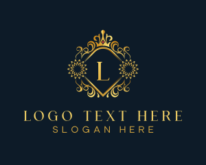 Luxury Ornament Crown Logo