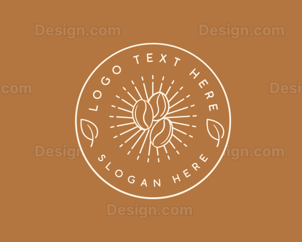 Roasted Coffee Beans Logo