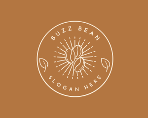 Cafe Coffee Beans logo design