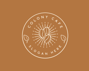 Cafe Coffee Beans logo design