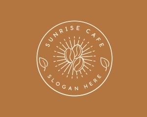 Cafe Coffee Beans logo design