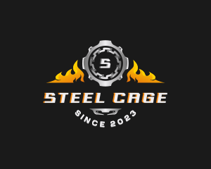 Industrial Gear Mechanic logo design