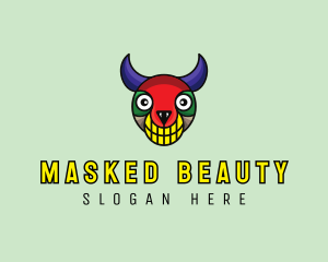 Mexican Monster Mask logo design