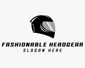 Motorcycle Helmet Rider logo design