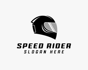 Motorcycle Helmet Rider logo