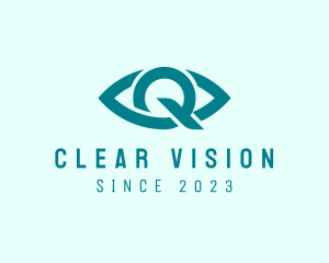 Eye Clinic Letter Q logo