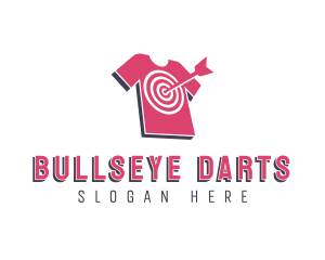 Bullseye Arrow Tshirt Printing logo design