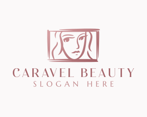 Beauty Woman Skincare logo design