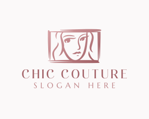 Beauty Woman Skincare logo design