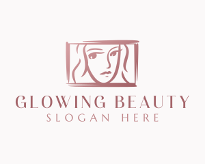 Beauty Woman Skincare logo design