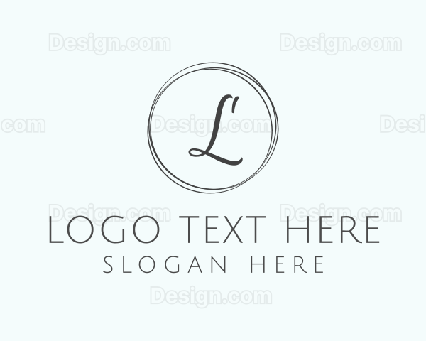 Minimalist Chic Lettermark Logo