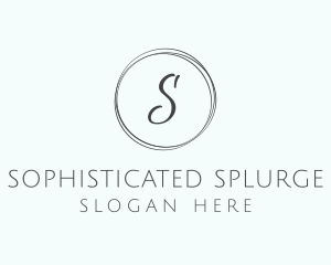 Minimalist Chic Lettermark logo design