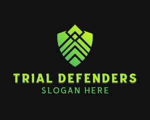 Shield Technology Security logo design