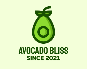 Green Avocado Market logo design