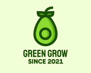 Green Avocado Market logo design