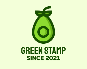 Green Avocado Market logo design