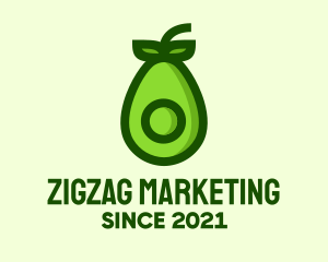 Green Avocado Market logo design