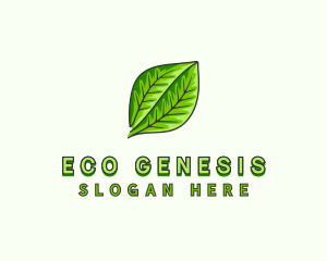 Botanical Eco Gardening logo design