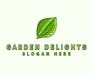 Botanical Eco Gardening logo design