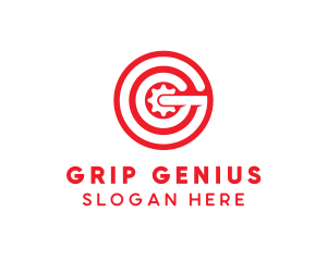 Letter G Industrial Startup logo design