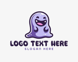 Slime Monster Creature logo
