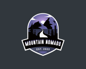 Mountain Pathway Adventure logo design