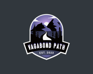 Mountain Pathway Adventure logo design