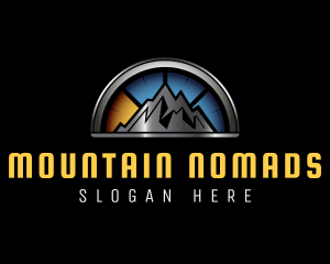 Mountain Travel Gauge logo design