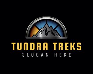 Mountain Travel Gauge logo design