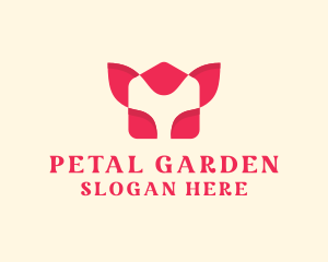 Floral Petal House logo design