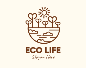 Eco Lovely Environment logo design