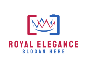 Royal Crown Camera logo design