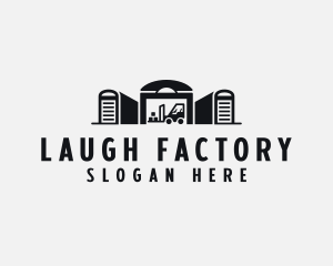 Warehouse Factory Logistics  logo design