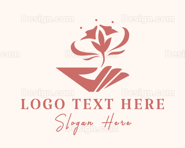 Flower Hand Spa Logo