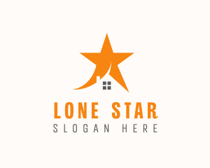 Orange Star House logo design