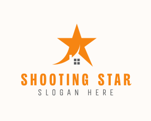 Orange Star House logo design