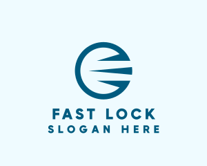 Fast Delivery Circle  logo design