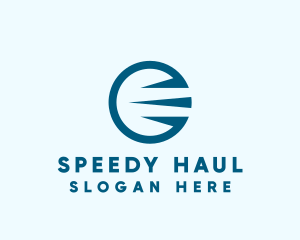 Fast Delivery Circle  logo design