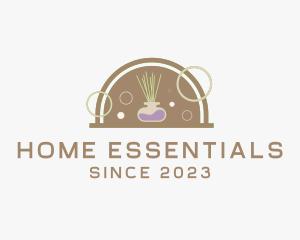 Incense Essential Oil Aroma  logo design