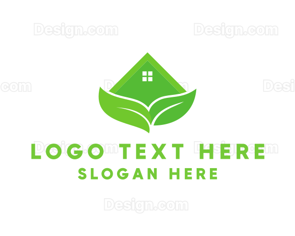 Green House Leaves Logo