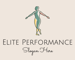 Monoline Dance Performer logo