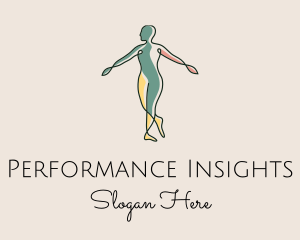 Monoline Dance Performer logo