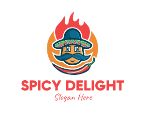 Spicy Chili Mexican logo