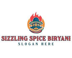 Spicy Chili Mexican logo design