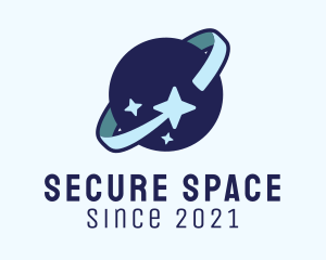 Saturn Space Travel  logo design